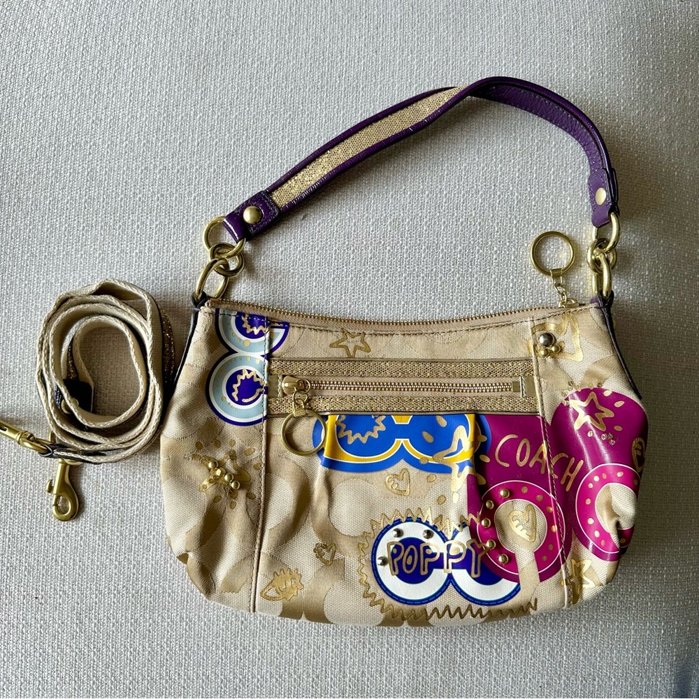 Coach Poppy Groovy Shoulder Bag